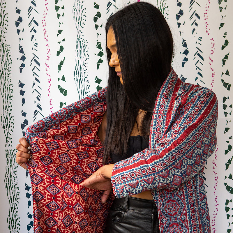 One-of-a-Kind, Recycled Coat (S - M)