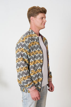 One of a Kind Retro Bomber Jacket