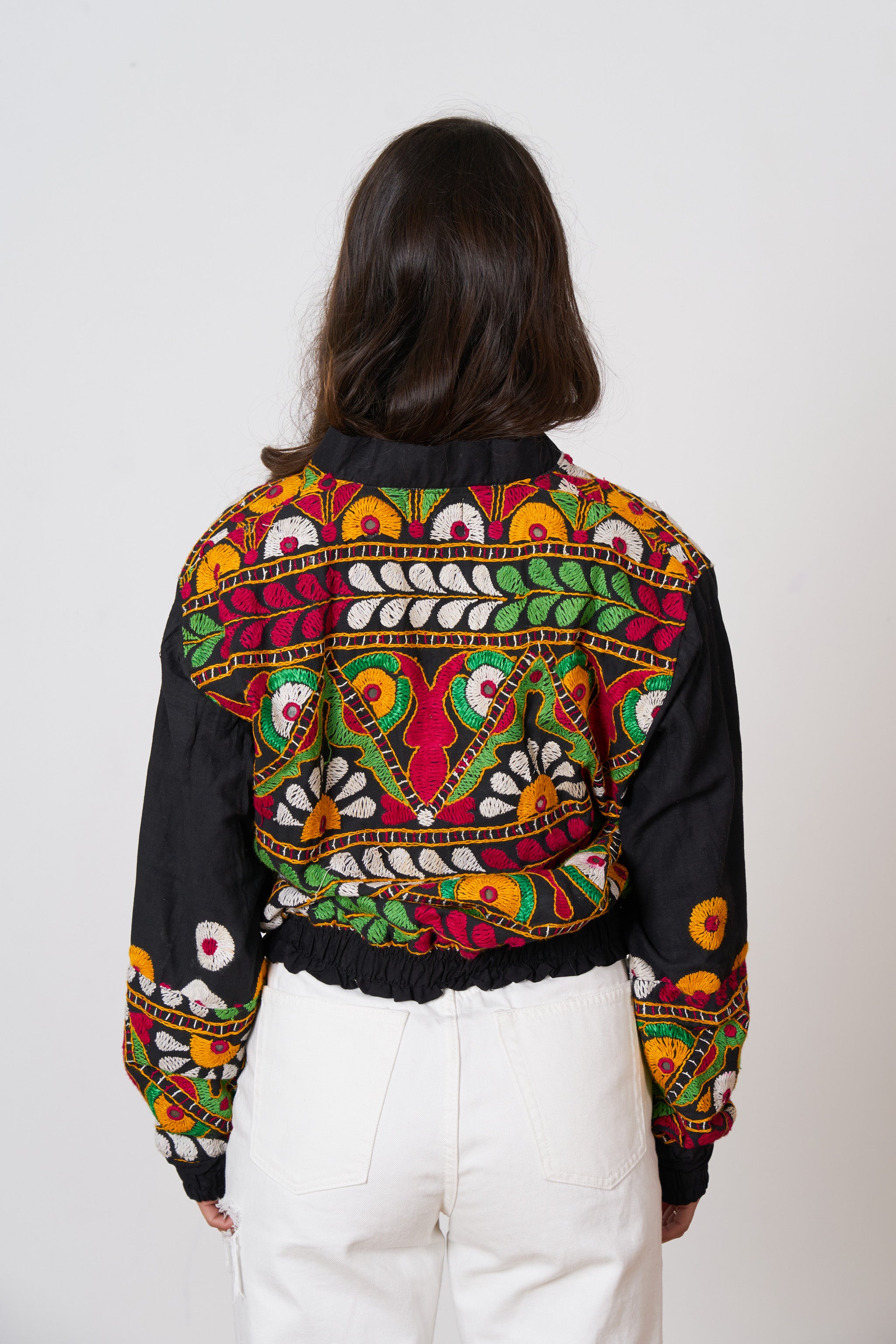 One of a Kind Hand Embroidered Bomber Jacket – Modern Societies