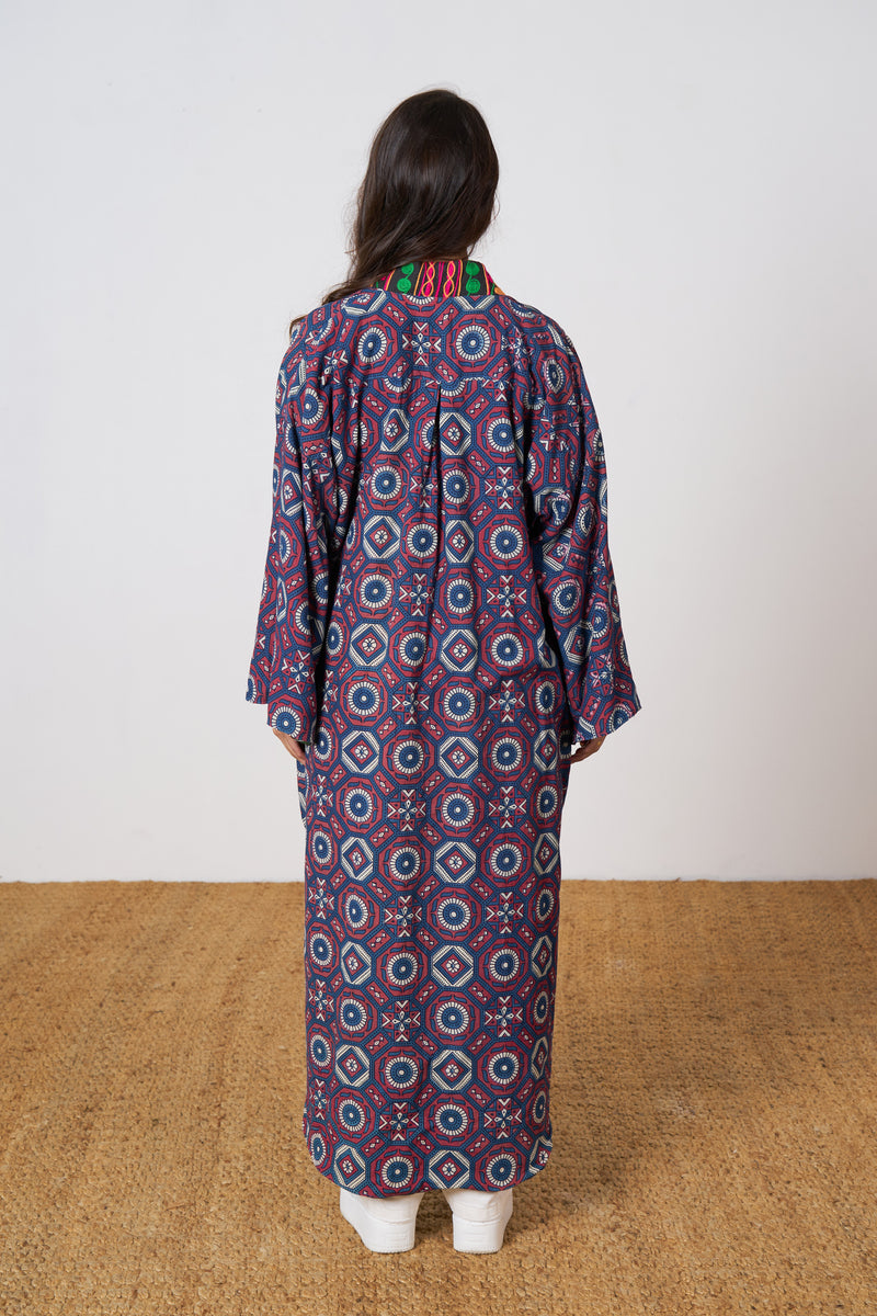 One of a Kind Hand Embroidered Beautiful Kimono